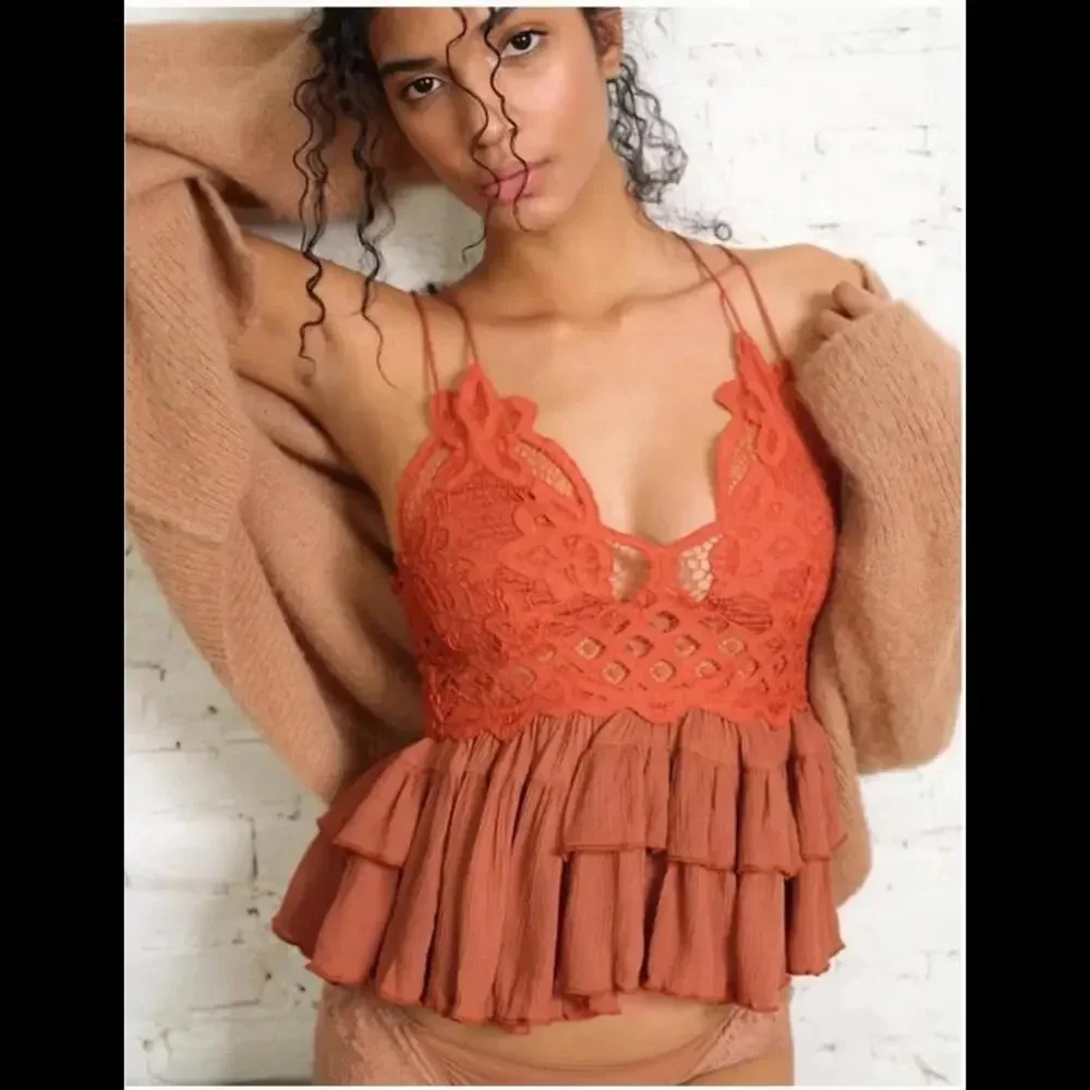 NWT Free People Adella Winding Road Cami Tank Top Size XS